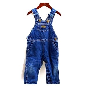 Oshkosh 18 months Denim Bib Overalls